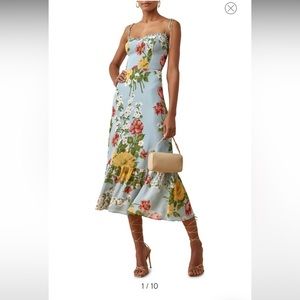 Reformation Enya Midi Dress in Florist